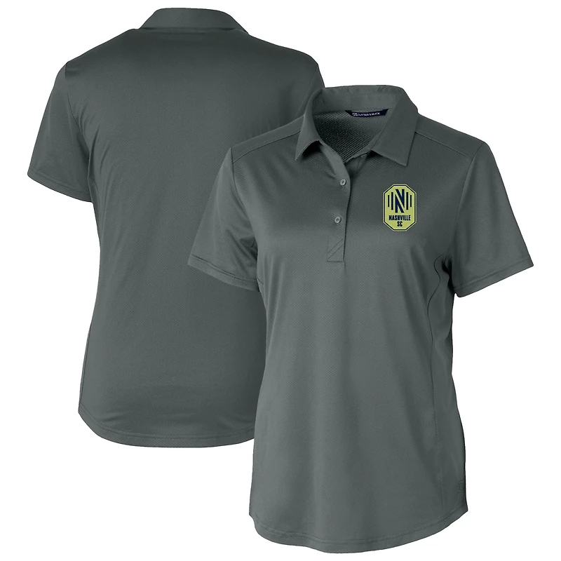 Women's Cutter & Buck Nashville SC Prospect Eco Textured Stretch Recycled Polo