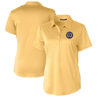 Women's Cutter & Buck Philadelphia Union Prospect Eco Textured Stretch Recycled Polo