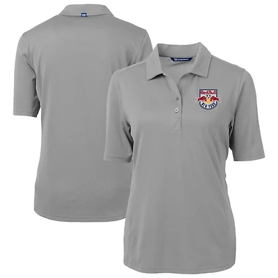 Women's Cutter & Buck New York Red Bulls Virtue Eco Pique Recycled Polo