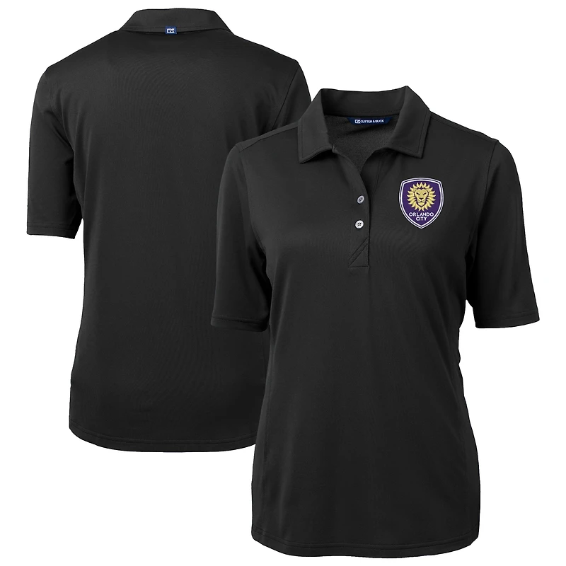 Women's Cutter & Buck Orlando City SC Virtue Eco Pique Recycled Polo
