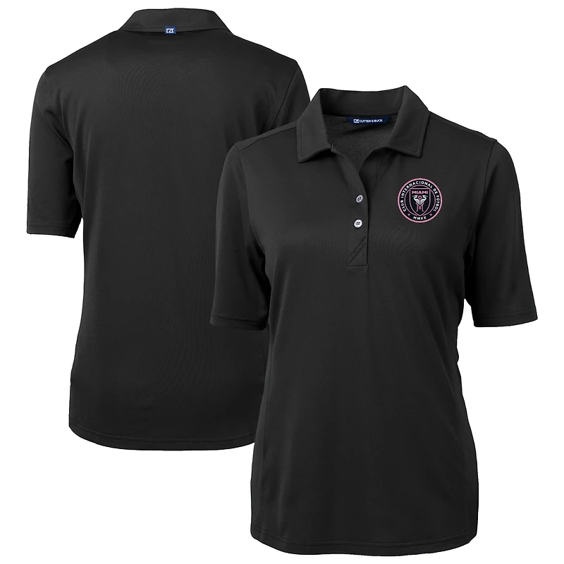 Women's Cutter & Buck Inter Miami CF Virtue Eco Pique Recycled Polo