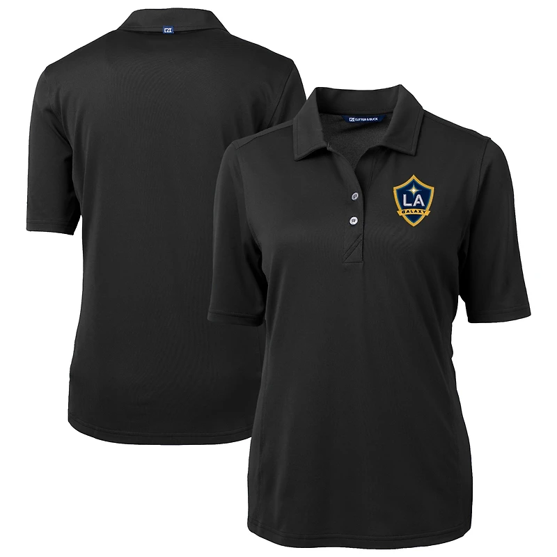 Women's Cutter & Buck LA Galaxy Virtue Eco Pique Recycled Polo