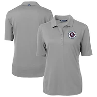 Women's Cutter & Buck New England Revolution Virtue Eco Pique Recycled Polo