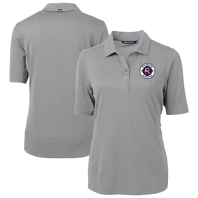 Women's Cutter & Buck New England Revolution Virtue Eco Pique Recycled Polo