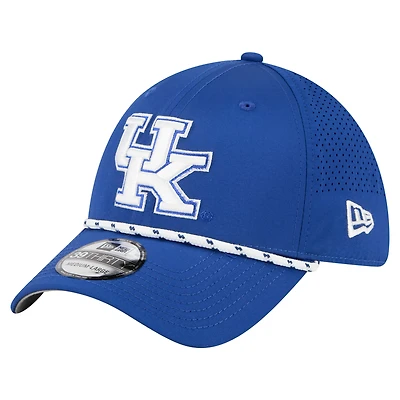 Men's New Era  Royal Kentucky Wildcats Rope 39THIRTY Flex Hat