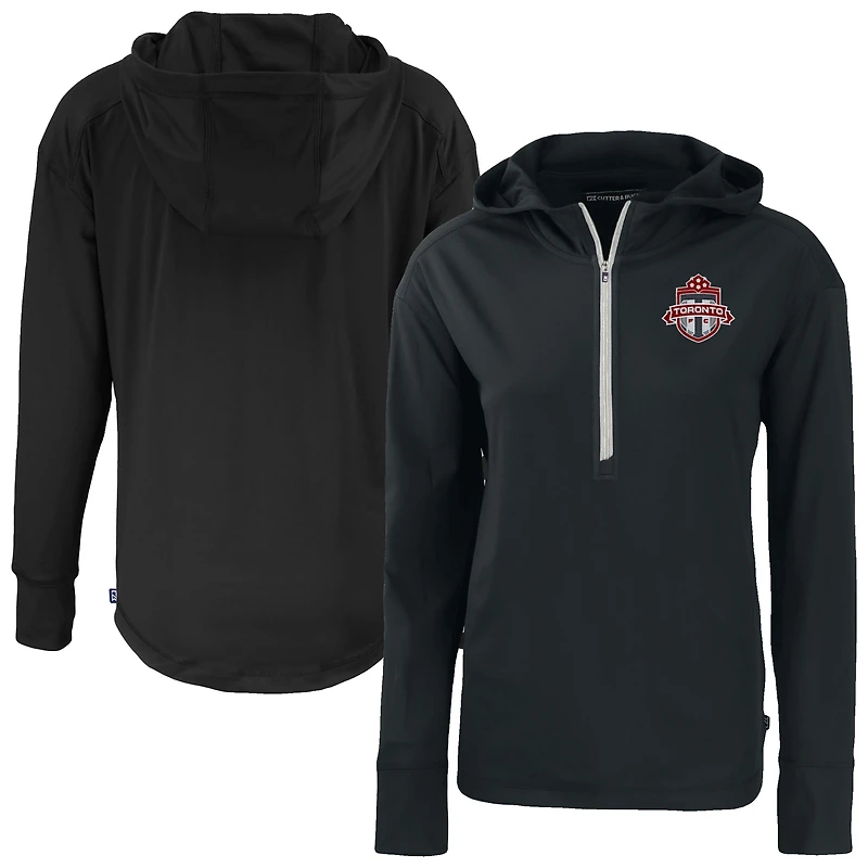 Women's Cutter & Buck Toronto FC Daybreak Eco Recycled Half-Zip Hoodie