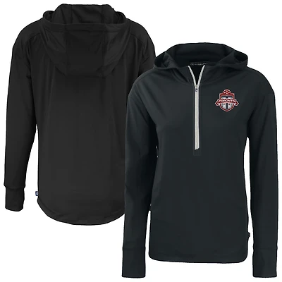 Women's Cutter & Buck Toronto FC Daybreak Eco Recycled Half-Zip Hoodie
