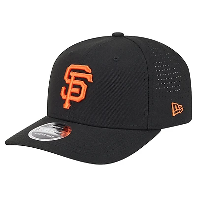 Men's New Era Black San Francisco Giants Performance 9SEVENTY Adjustable Hat