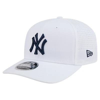 Men's New Era White New York Yankees COOLERA 9SEVENTY Adjustable Hat