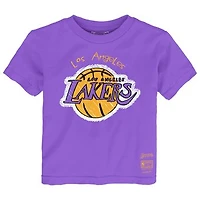 Toddler Mitchell & Ness Purple Los Angeles Lakers Favorite Team T-Shirt