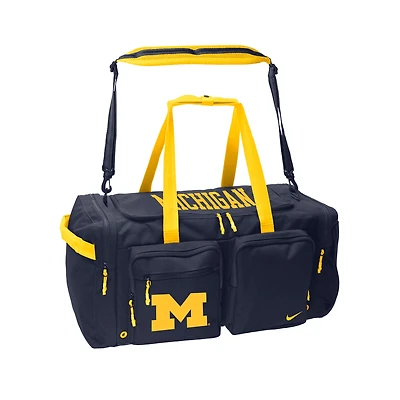 Nike Michigan Wolverines Utility Power Duffel Bag