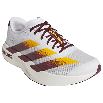 Unisex adidas White Arizona State Sun Devils Adizero Evolution SL Running Shoes