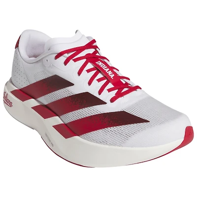 Unisex adidas White Indiana Hoosiers Adizero Evolution SL Running Shoes