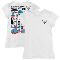 Girls Toddler Vive La Fete Delaware State Hornets Impressions Artwork T-Shirt