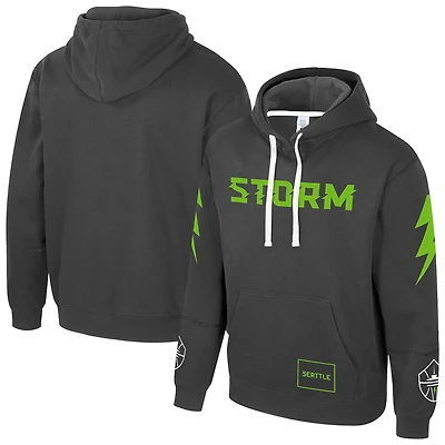 Unisex Stadium Essentials  Black Seattle Storm City Star Rebel Edition Pullover Hoodie