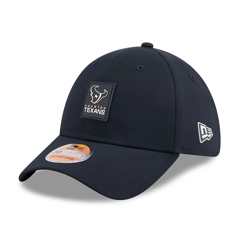 Men's New Era Navy Houston Texans 2025 Sideline 39THIRTY Flex Hat