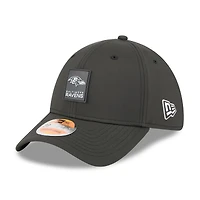 Men's New Era Black Baltimore Ravens 2025 Sideline 39THIRTY Flex Hat