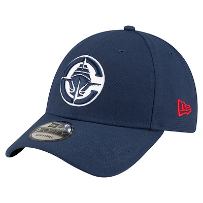 Men's New Era  Navy LA Clippers The League 9FORTY Adjustable Hat