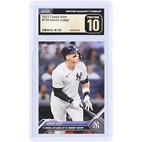 Aaron Judge New York Yankees 2023 Topps Now 1st Career 3-HR Game; 34th In Yankees History #754 CGC Authenticated Pristine 10 Card
