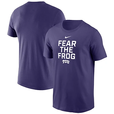 Men's Nike Purple TCU Horned Frogs Local Performance T-Shirt