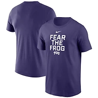 Men's Nike Purple TCU Horned Frogs Local Performance T-Shirt