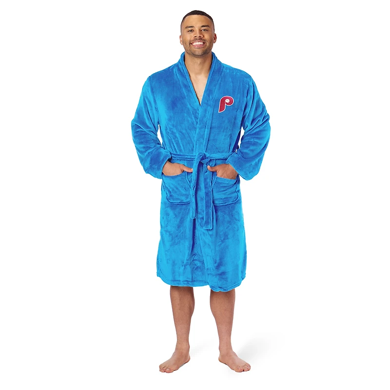 Men's The Northwest Group Light Blue Philadelphia Phillies Silk Touch Robe