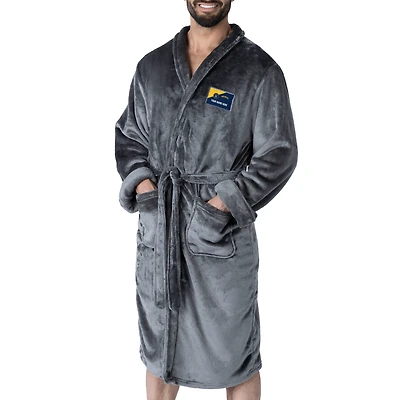 Men's The Northwest Group Charcoal Milwaukee Brewers Snipe Personalized Robe