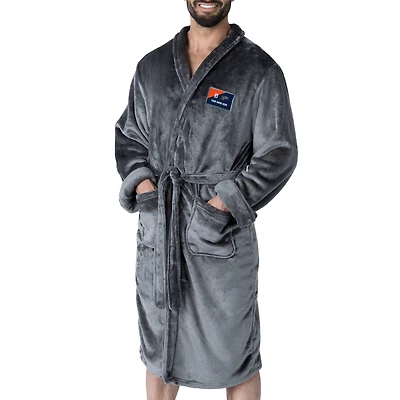 Men's The Northwest Group Charcoal Detroit Tigers Snipe Personalized Robe