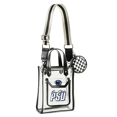 WEAR by Erin Andrews Penn State Nittany Lions Clear Stadium Crossbody Purse with Coin Pouch
