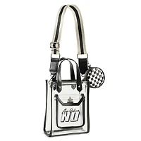 WEAR by Erin Andrews New Orleans Saints Clear Stadium Crossbody Purse with Coin Pouch