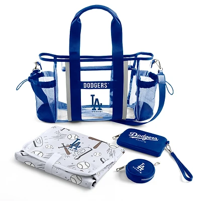 WEAR by Erin Andrews Los Angeles Dodgers Clear Stadium Baby Bag