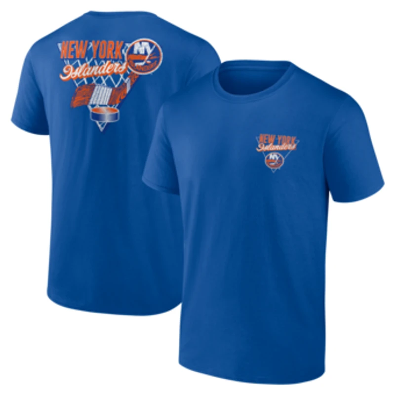 Men's  Royal New York Islanders Net Slap T-Shirt