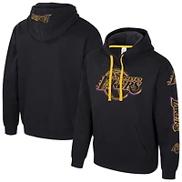 Unisex Stadium Essentials Black Los Angeles Lakers Elementized Pullover Hoodie