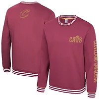 Unisex Stadium Essentials Wine Cleveland Cavaliers Half-Time 2 Pullover Sweatshirt
