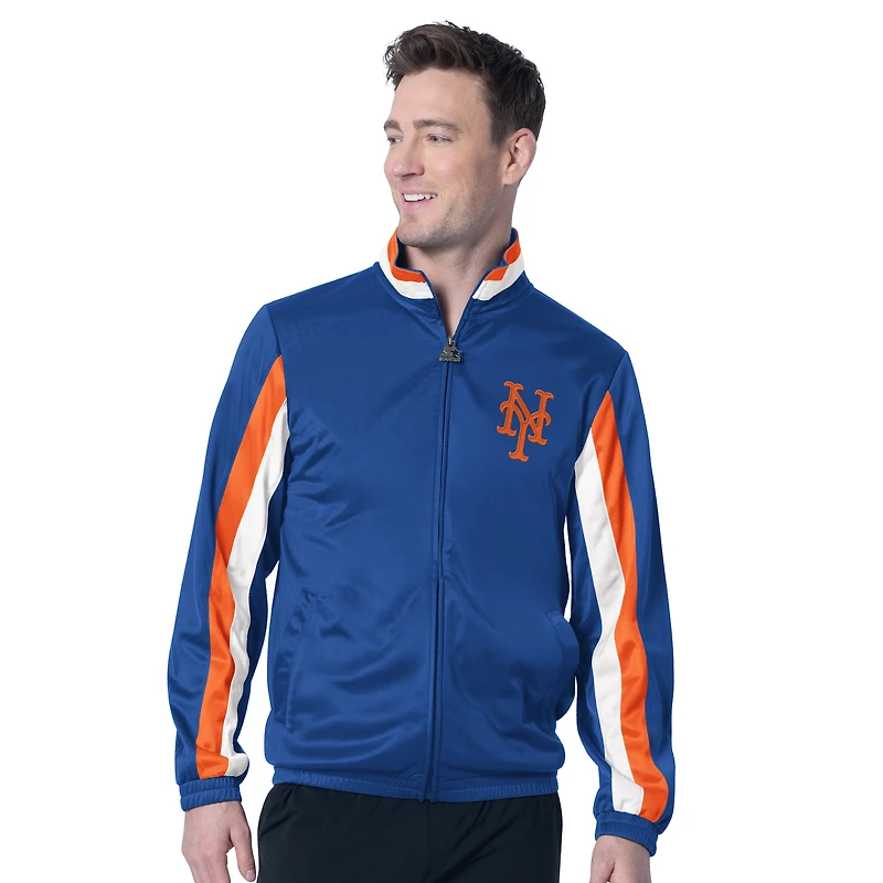 Men's Starter  Royal New York Mets Full-Snap Jacket