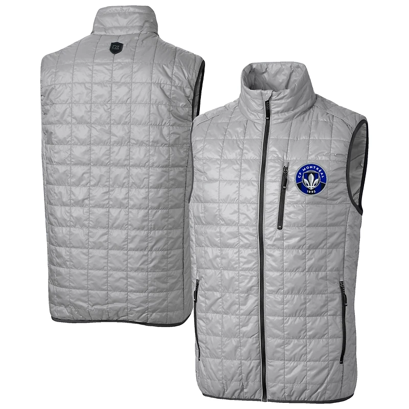 Men's Cutter & Buck CF Montreal Big Tall Rainier PrimaLoft Eco Insulated Full-Zip Puffer Vest