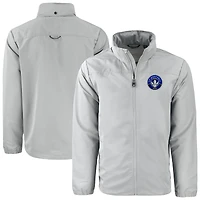 Men's Cutter & Buck CF Montreal Big Tall Charter Eco Knit Recycled Full-Zip Hoodie Jacket