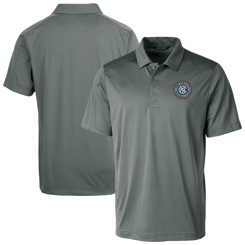 Men's Cutter & Buck New York City FC Big Tall Prospect Eco Textured Stretch Recycled Polo