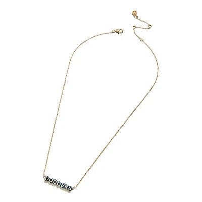 WEAR by Erin Andrews  Los Angeles Dodgers Delicate Enamel Necklace