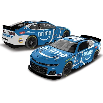 Action Racing Chase Elliott 2025 #9 Amazon Prime 1:24 Elite Die-Cast Chevrolet Camaro