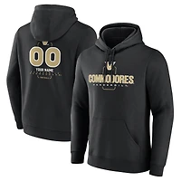 Men's Black Vanderbilt Commodores Personalized Name & Number Midfielder Pullover Hoodie