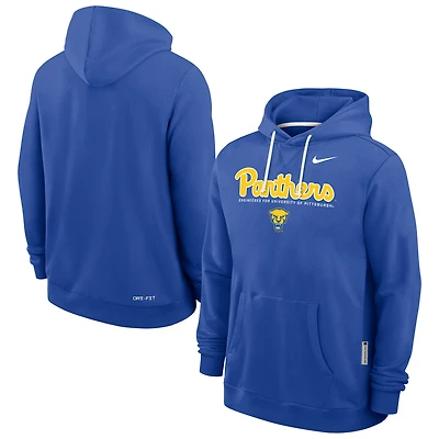 Men's Nike Royal Pitt Panthers 2025 Sideline Standard Issue Dri-FIT Hoodie