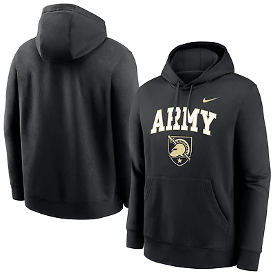 Men's Nike Black Army Knights Club Pullover Hoodie
