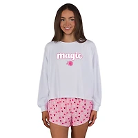 Women's Concepts Sport Orlando Magic Lyric Long Sleeve Top & Shorts Set