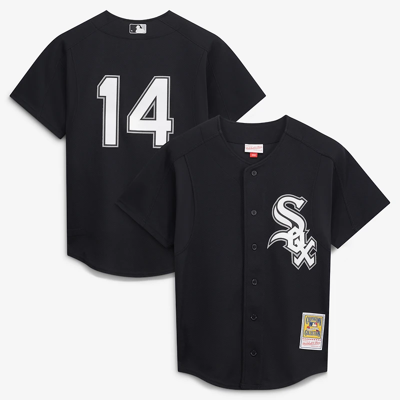 Men's Mitchell & Ness Paul Konerko Black Chicago White Sox Authentic Batting Practice Jersey