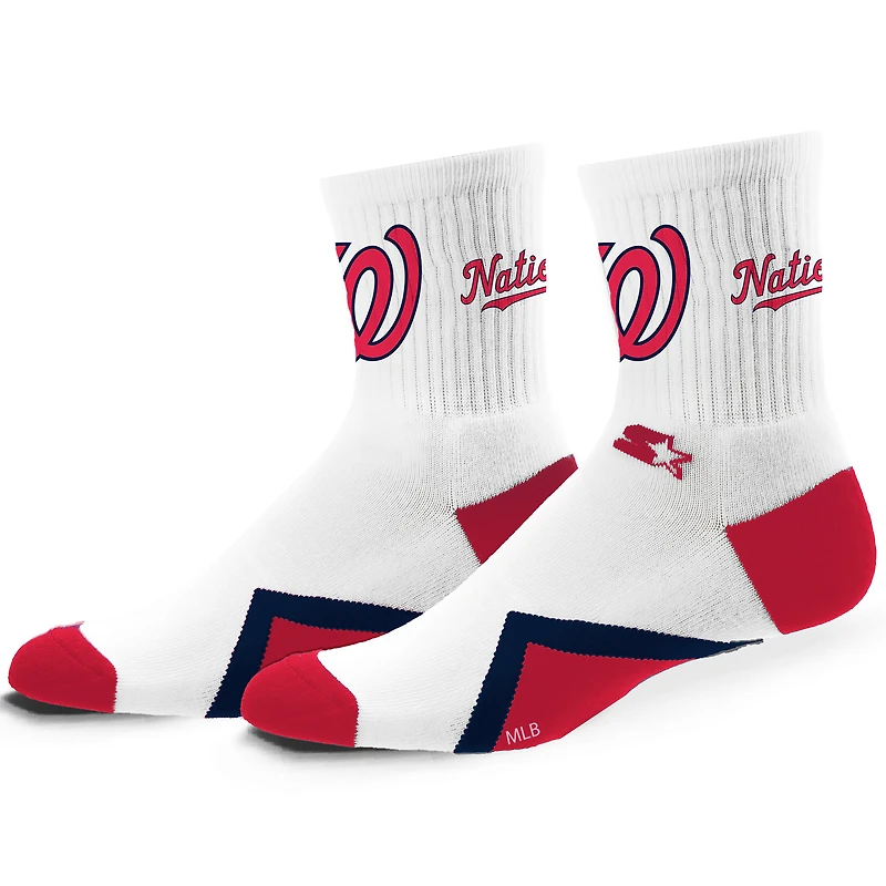 Unisex Starter  Washington Nationals Striker Mid-Crew Socks