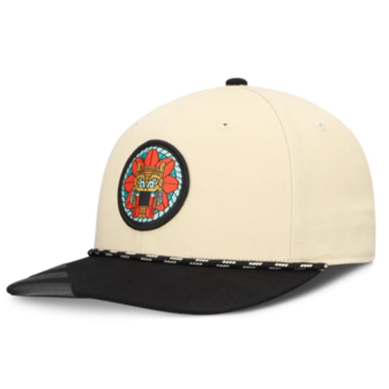 Men's Tan/Black Formula 1 2025 Mexico Grand Prix Slick Snapback Hat