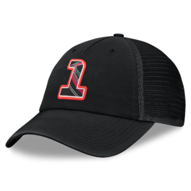 Men's Formula 1 Black Las Vegas Grand Prix Downshift Trucker Adjustable Hat