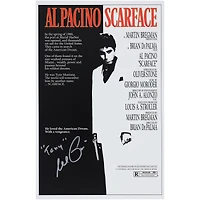 Al Pacino Scarface Autographed 11" x 17" Mini Movie Poster with "Tony" Inscription