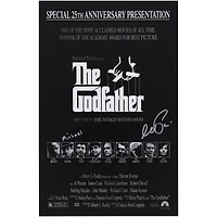 Al Pacino The Godfather Autographed 11" x 17" Mini Movie Poster with "Michael" Inscription